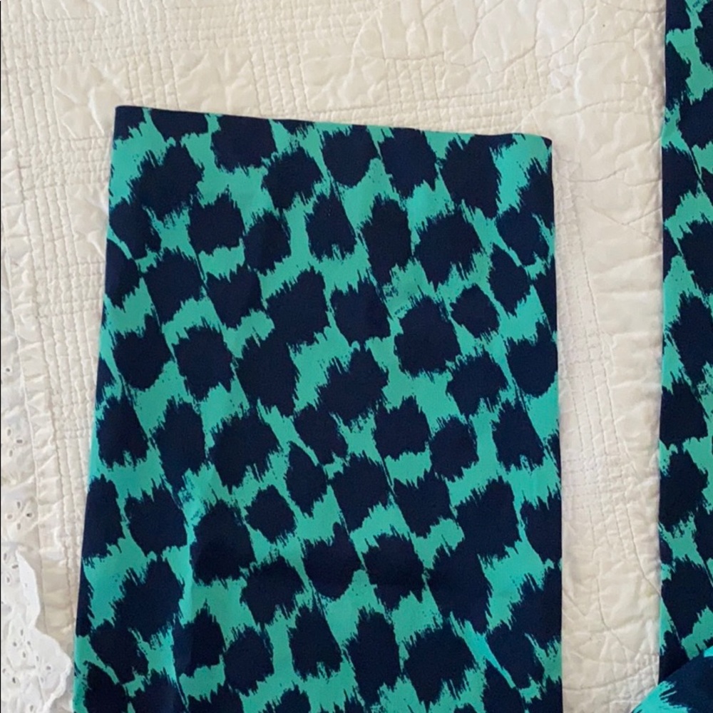 Diane von Furstenberg Lulu Print Pants Size Small - Picture 6 of 6